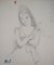 Marie Laurencin, Melancholy, Original Pencil Drawing 4