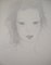 Marie Laurencin, Dreamer, Original Pencil Drawing, Image 3