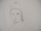 Marie Laurencin, Pensive Young Girl, Original Pencil Drawing 5