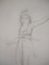 Marie Laurencin, danseuse, dessin Original au crayon 4