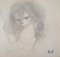 Marie Laurencin, Seductress, Original Pencil Drawing 1