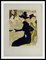 Henri de Toulouse Lautrec, The Japanese Divan, 1896, Litografía original, Imagen 1