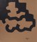 Eduardo Chillida, Black Abstraction, Lithograph 3