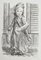 Léonard Tsuguharu Foujita, Giovane ragazza con il pane, Litografia originale, Immagine 9