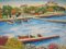 Elisée Maclet, The Port of Beaulieu sur Mer, Original Oil on Canvas 2