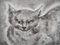 Léonard Tsuguharu Foujita, Katze mit Glocke, Original Radierung 3