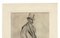 Edgar Degas, L'Homme au Chapeau No. 1, Original Radierung 2