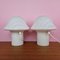 Lámparas de mesa Zebra Mushroom de Peill & Putzler, años 70. Juego de 2, Imagen 3