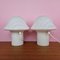 Zebra Mushroom Table Lamps by Peill & Putzler, 1970s, Set of 2 3