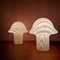 Zebra Mushroom Table Lamps by Peill & Putzler, 1970s, Set of 2 8