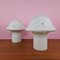 Zebra Mushroom Table Lamps by Peill & Putzler, 1970s, Set of 2 2