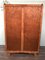 Art Deco Wardrobe in Walnut, 1940s 16