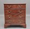 Mahogany Bedside Chest of Drawers, 1840 1