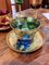 Tazas y vasos de cristal de Murano con hoja de oro, años 50. Juego de 5, Imagen 15