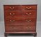 Flat Fronted Mahogany Chest of Drawers, 1800 1