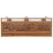 Antique Daybed Side Rail with Carved Relief 1