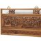 Antique Daybed Side Rail with Carved Relief 3