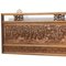 Antique Carved Daybed Rail, 1860 4