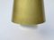 Lacquered Alumnium and Brass Ceiling Lamps, 1950s, Set of 4 19