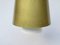 Lacquered Alumnium and Brass Ceiling Lamps, 1950s, Set of 4, Image 19