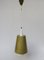 Lacquered Alumnium and Brass Ceiling Lamps, 1950s, Set of 4, Image 20