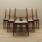Danish Mahogany Dining Chairs from Skovby Furniture Factory, 1970s, Set of 6, Image 1