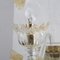 Hand-Blown Murano Glass Wall Lamp, 1990s 8