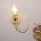 Mundgeblasene Wandlampe aus Muranoglas, 1990er 8