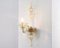 Lámpara de pared de cristal de Murano soplado, años 90, Imagen 2
