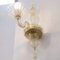 Hand-Blown Murano Glass Wall Lamp, 1990s, Image 5