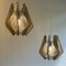 Hanging Lamps by Paul Secon for Sompex, 1970s, Set of 2 3
