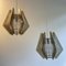 Hanging Lamps by Paul Secon for Sompex, 1970s, Set of 2 1