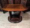 Art Deco Mahogany Side Table, 1950s 1