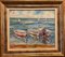Avel, Recogiendo Las Barcas, 2023, óleo sobre lienzo, enmarcado, Imagen 1