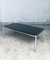 Mid-Century Modern Italian Tubular Dining Table in Chrome and Smoke Glass, 1970s, Image 12