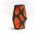 Vase Roth Mid-Century en Céramique Orange et Noir, 1960s 6