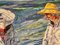 Avel, Pescador, 2023, óleo sobre lienzo, enmarcado, Imagen 4
