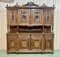 Large Louis XVI Style Buffet in Chestnut and Elm 1