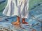 Avel, Mirando Al Mar, 2023, óleo sobre lienzo, Enmarcado, Imagen 5