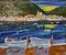 Avel, Atardecer en Costa Brava, 2023, óleo sobre lienzo, enmarcado, Imagen 5