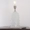 Lampe de Bureau Artistique en Verre de Murano Couleur Soie avec Clous en Cristal Chaud, Italie 3