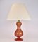Ruby Red and Gold Murano Table Lamp by Barovier & Toso 3