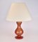 Ruby Red and Gold Murano Table Lamp by Barovier & Toso 11