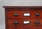 Vintage Multi-Drawer Chests in Mahogany, 1920, Set of 2, Image 6