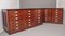 Vintage Multi-Drawer Chests in Mahogany, 1920, Set of 2 12