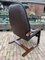 Vintage Lounge Chair in Wood and Skai, 1970s, Image 10