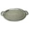 Antique Polish Oval Guilloshed Tray from Bros. Henneberg, 1890s 5