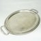 Antique Polish Oval Guilloshed Tray from Bros. Henneberg, 1890s, Image 1