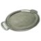 Antique Polish Oval Guilloshed Tray from Bros. Henneberg, 1890s 13