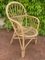 Fauteuils Mid-Century en Rotin, Pays-Bas, 1950s, Set de 2 4